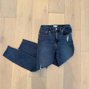 Good American Distressed Skinny Jeans